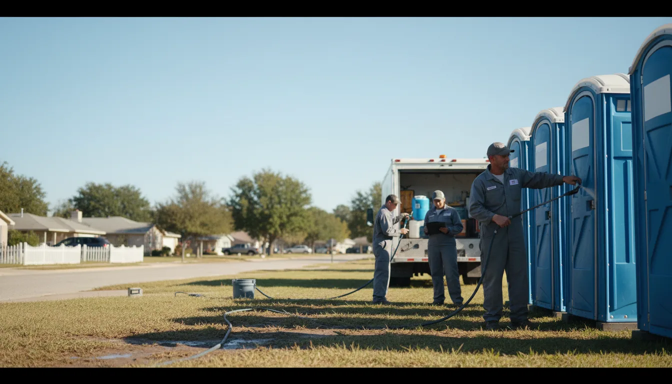 Long-Term Portable Toilet Rental in Rossville, GA near me